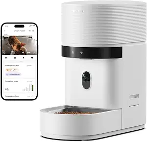 PETLIBRO Automatic Cat Feeder with Camera, Scale AI Smart Food Intake Track