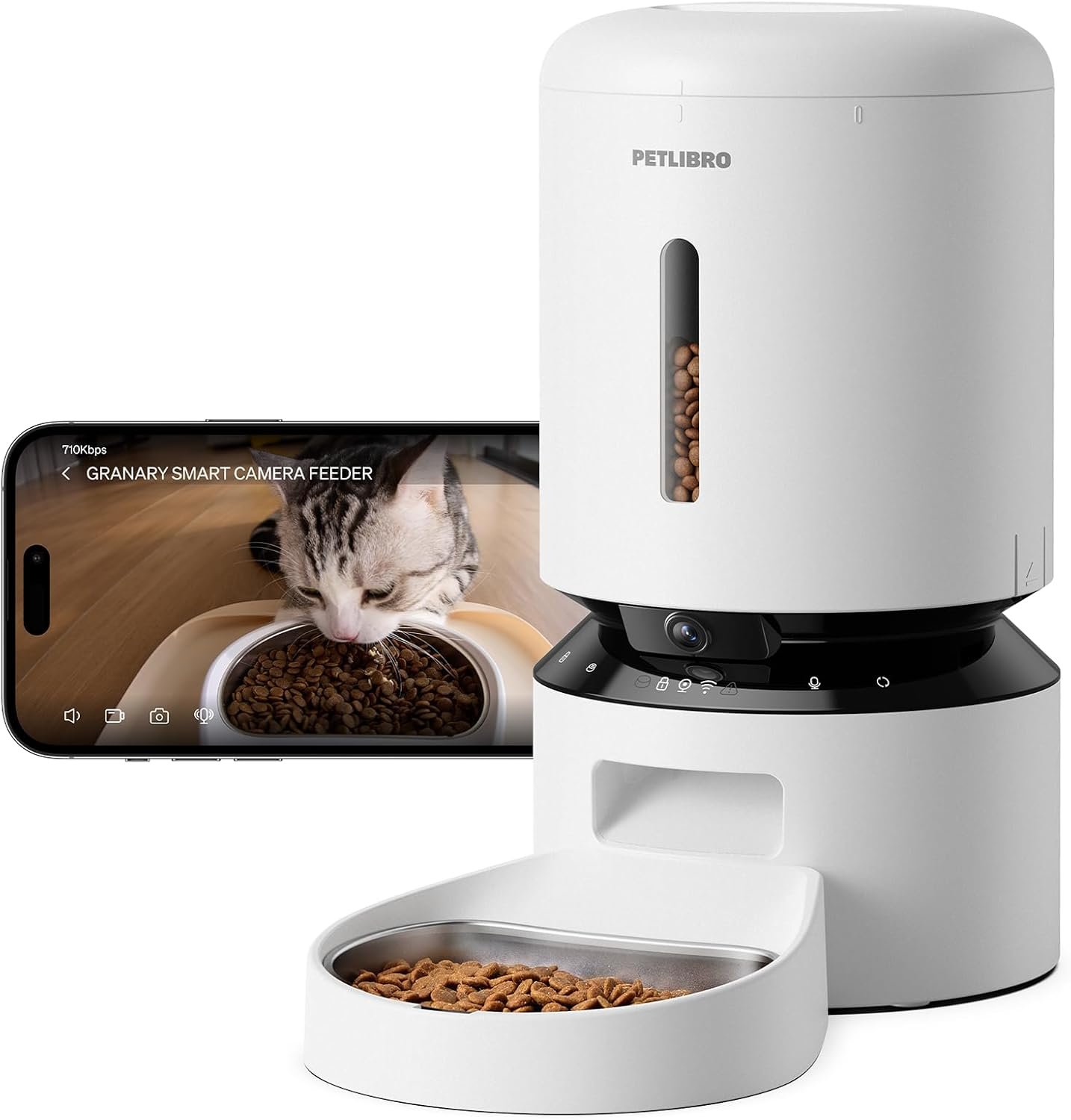PETLIBRO automatic cat feeder with camera — 1080P HD & App Control