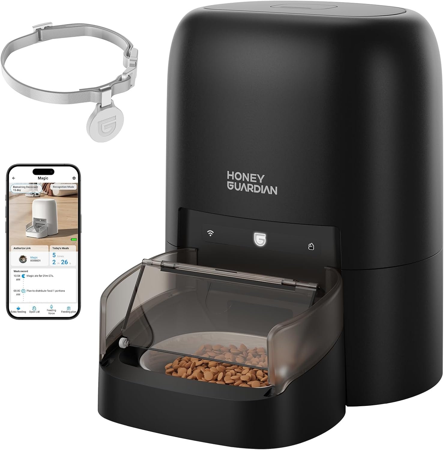 HoneyGuaridan RFID Automatic Cat Feeder - best automatic cat feeder